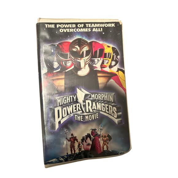 Pre-Owned Might Morphin Power Rangers The Movie VHS Vintage 1995 - Picture 1 of 4